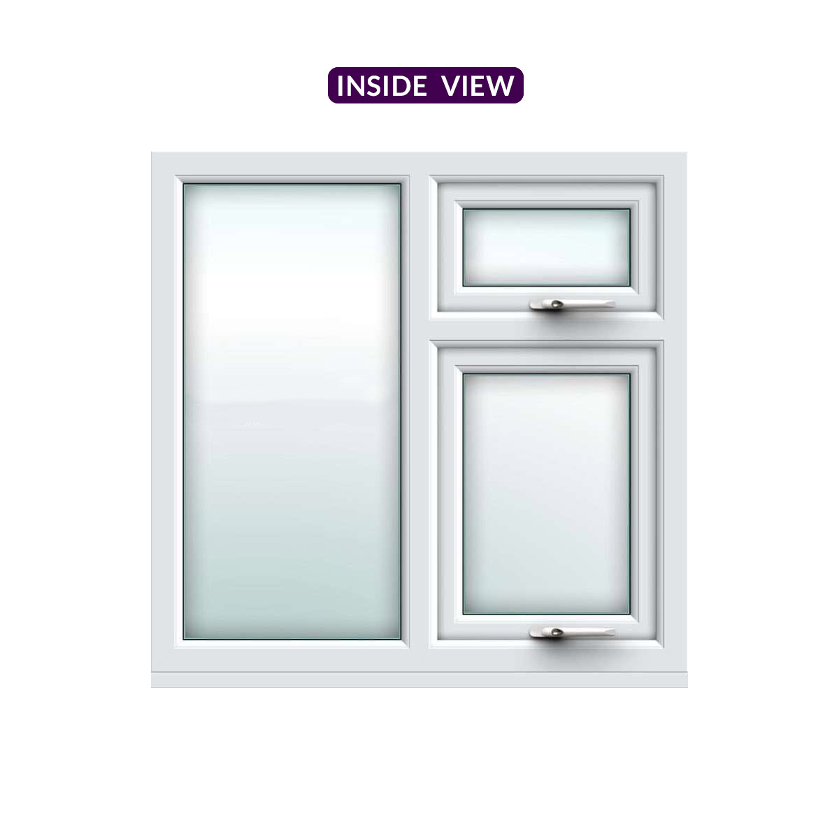 uPvc Window inside - Style 28