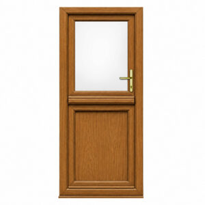 Light Oak uPVC Stable Door